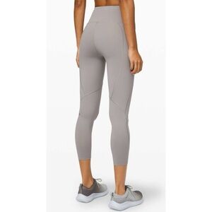 Lululemon To The Beat Tight *24" Dark Chrome
